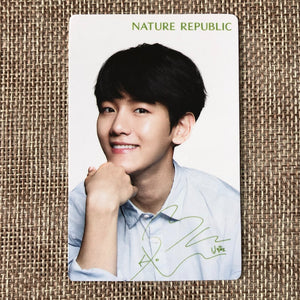 EXO BAEKHYUN [Nature Republic] Official Limited Photocard, EXO-K / New, Rare /+G