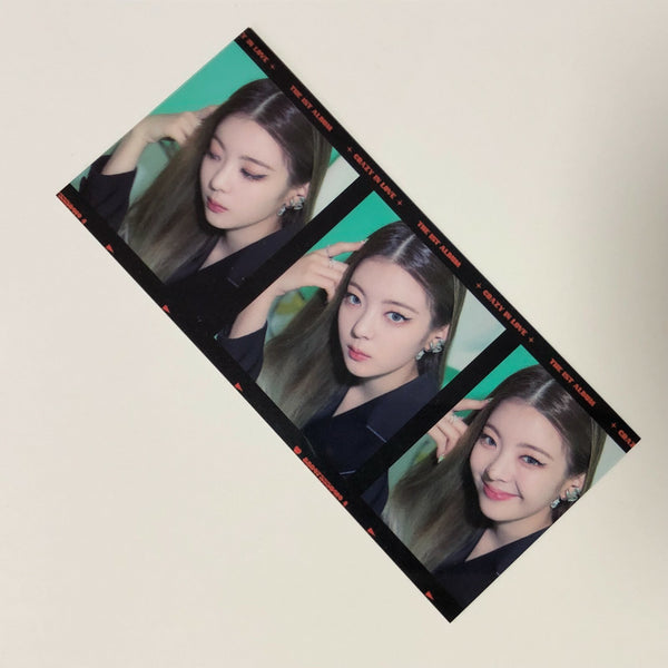ITZY LIA [CRAZY IN LOVE Special Ed.] Official Film Photocard, 1st Album / Gift