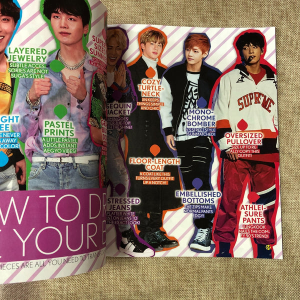 BTS [J-14 Presents: BTS Backstage Pass Fall 2018] Official Magazine / Rare /+G