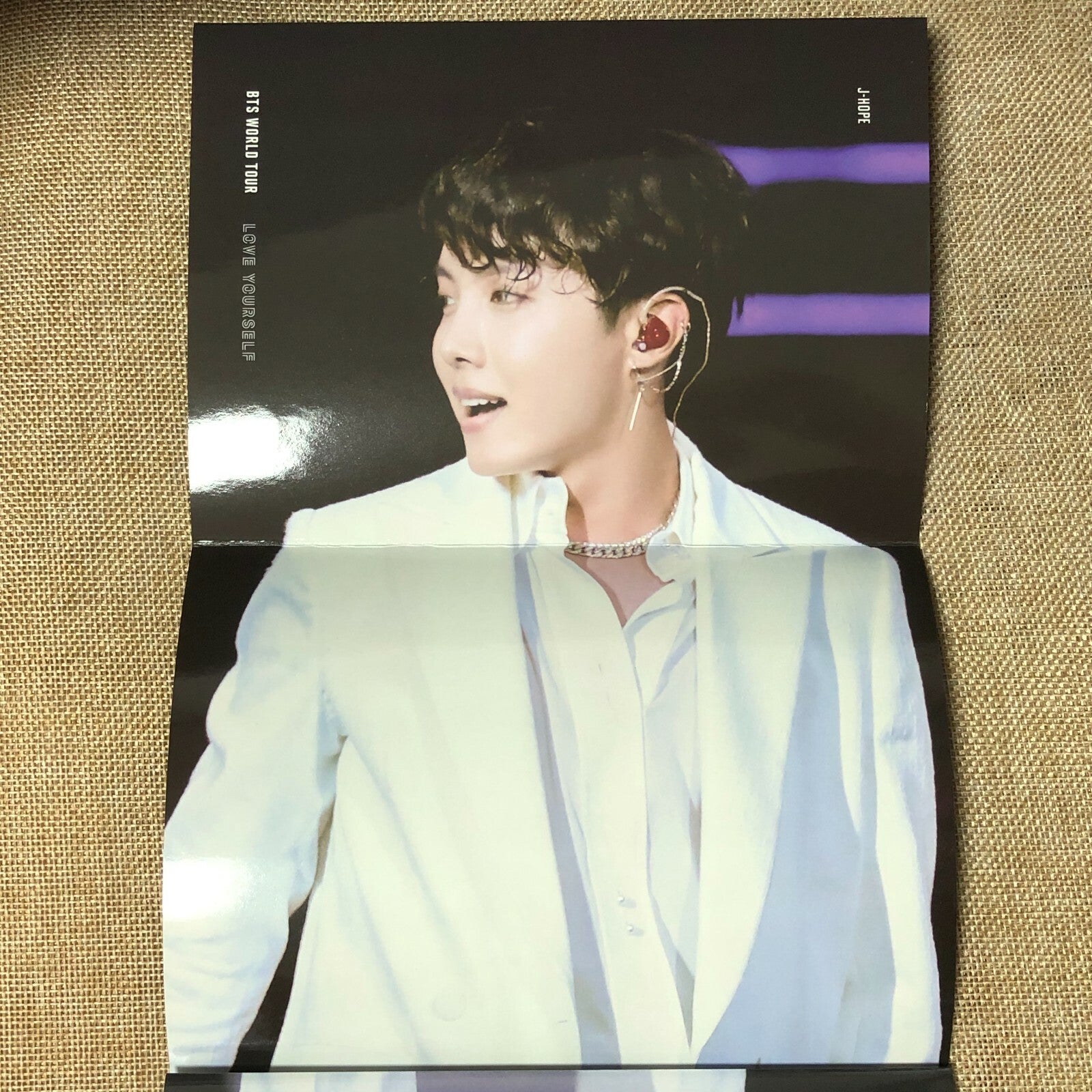 BTS J-HOPE [ Love Yourself World Tour Seoul DVD ] Official Poster / New / Gift