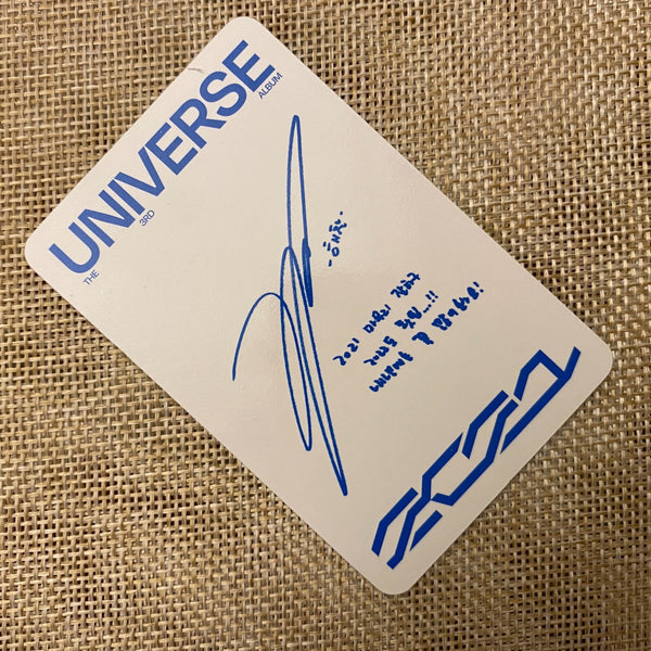 NCT HAECHAN [ UNIVERSE 2021 ] Official Photocard, Jewel Case Ver. / New / Gift