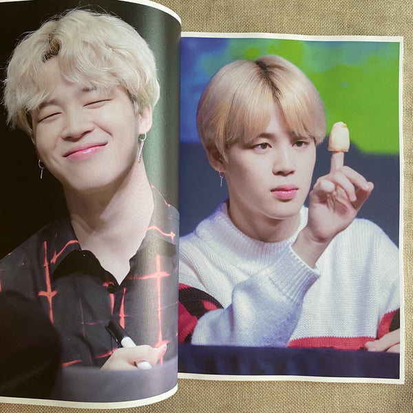 BTS JIMIN [OVER FILL Exhibition] Photobook, Tension Up 64 pg 21x29 cm / Gift