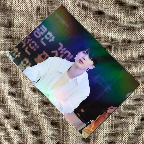 BTS JIMIN [ 2021 Muster SOWOOZOO ] Official Hologram Postcard / New / Gift