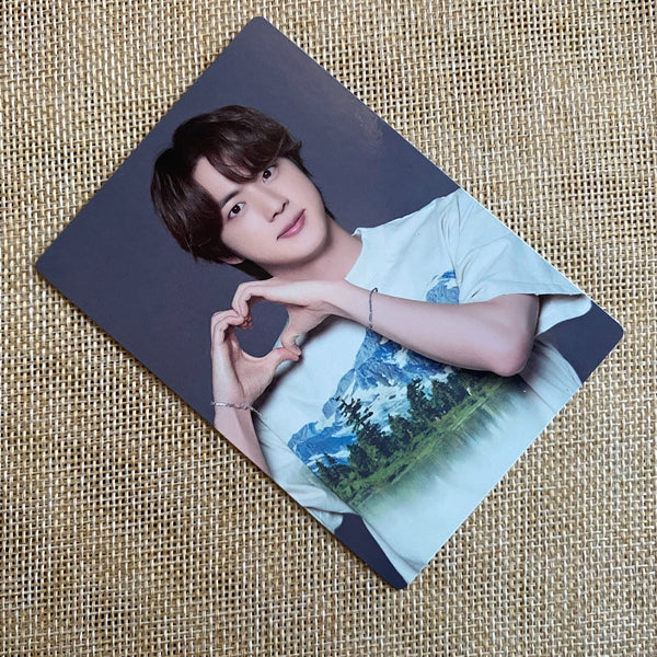 BTS JIN 6/8 [ 2021 Muster SOWOOZOO ] Official Mini Photocard / New / Gift