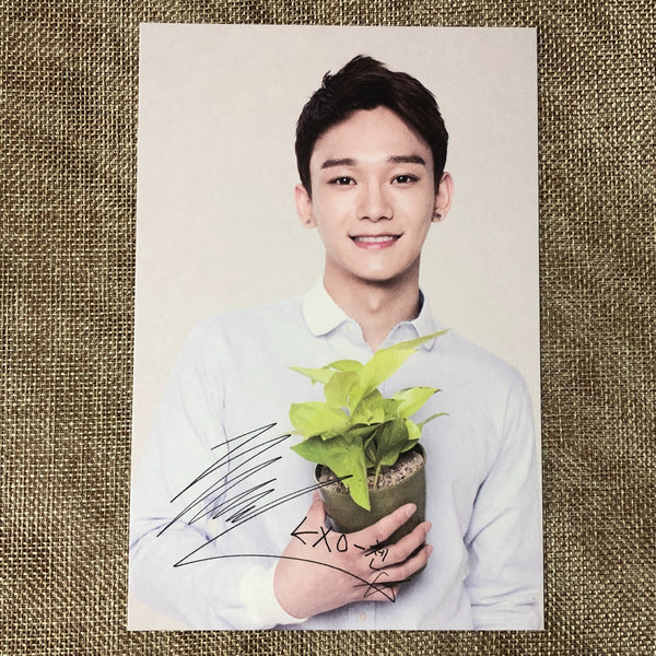 EXO CHEN [ Nature Republic ] Official Limited Postcard / New / Gift