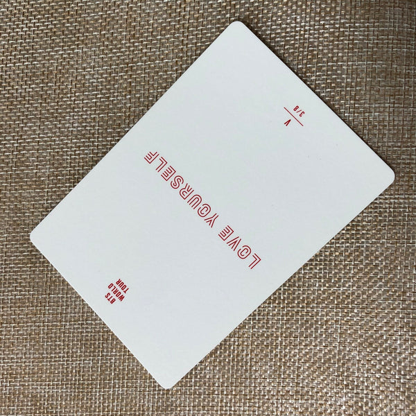 BTS V 3/8 [ Love Yourself World Tour ] Official Mini Photocard / New / Gift
