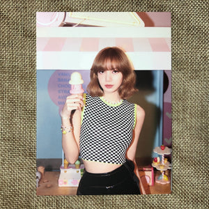 BLACKPINK LISA #1 [ 2021 SUMMER DIARY ] Official Postcard Photocard / New / Gift