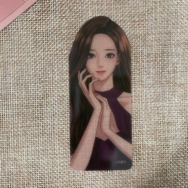 True Beauty First Edition [Official Clear Bookmark Set] / Korean Webtoon POB / N