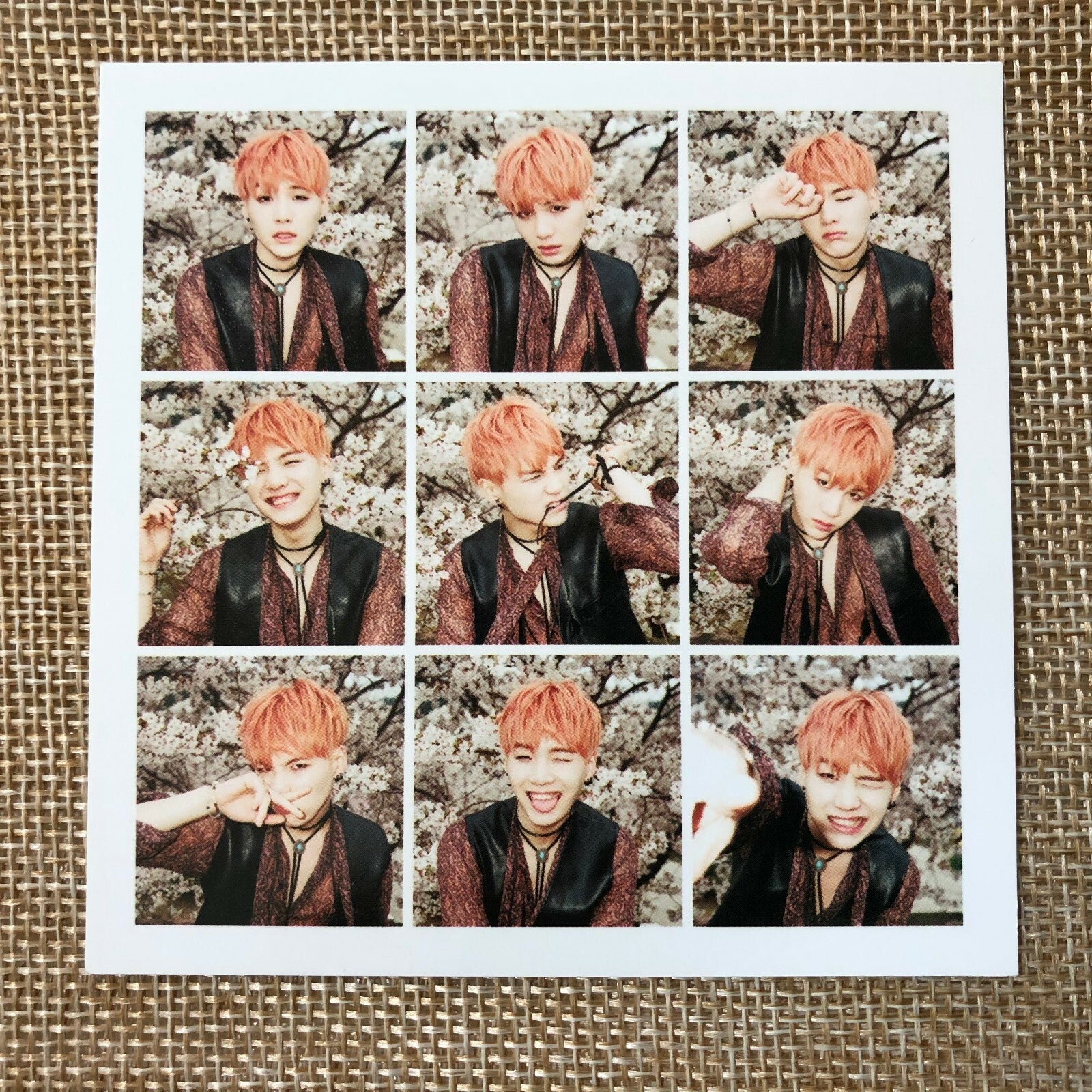 BTS SUGA [ HYYH pt.1 ] Official Photocard, The Mood For Love / New, Rare / Gift
