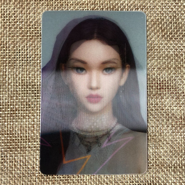 AESPA KARINA [SAVAGE] Official Lenticular Photocard, Synk Dive Ver. / New / Gift