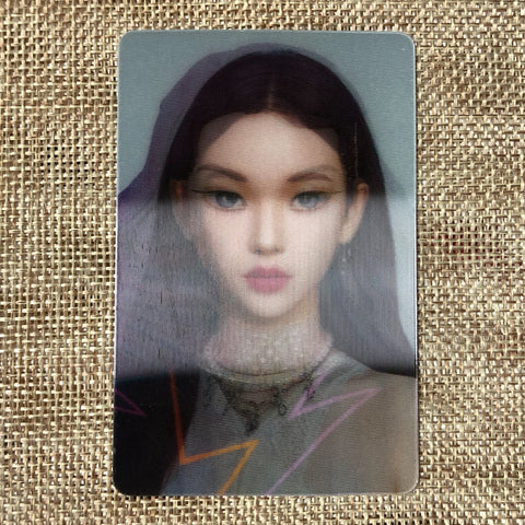 AESPA KARINA [SAVAGE] Official Lenticular Photocard, Synk Dive Ver. / New / Gift