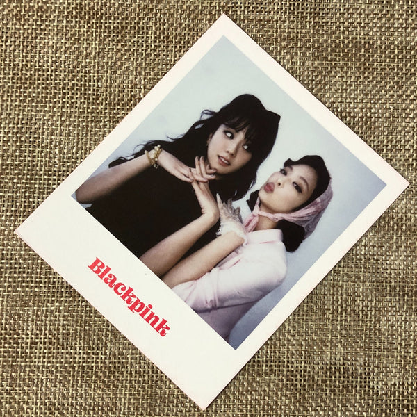 BLACKPINK JISOO JENNIE [2022 Welcoming Collection] Official Postcard / Gift