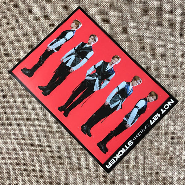 NCT 127 YUTA [ STICKER ] Official Sticker, STICKER Ver / New / Gift