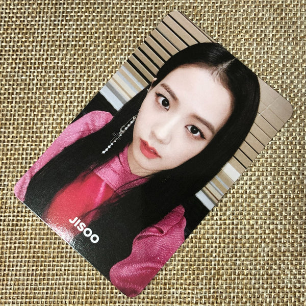 BLACKPINK JISOO #4 [ SQUARE UP ] Official Photocard, 1st Mini Album / New / Gift