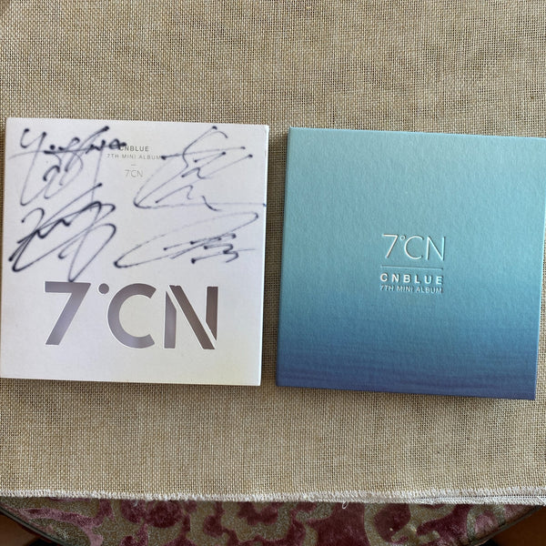 CNBLUE [ 7CN ] All Members Signed Autographed Promo Album / Good, Rare / Gift
