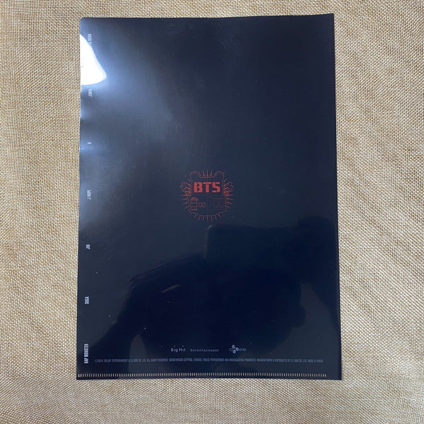 BTS [2014 Live Trilogy The Red Bullet] Official Clear File Set / New, Rare /+G