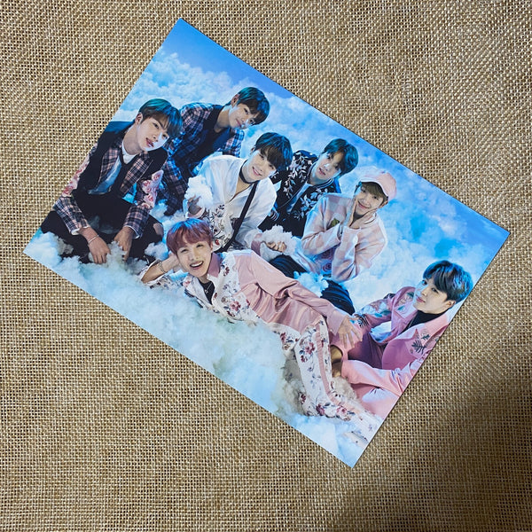 BTS GROUP #9 [The Wings Tour Trilogy] Official Photo, 18x13 cm / New, Rare /+G