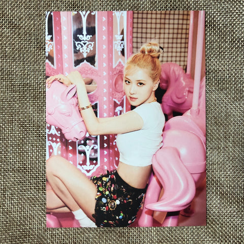 BLACKPINK ROSE #1 [ 2021 SUMMER DIARY ] Official Postcard Photocard / New / Gift