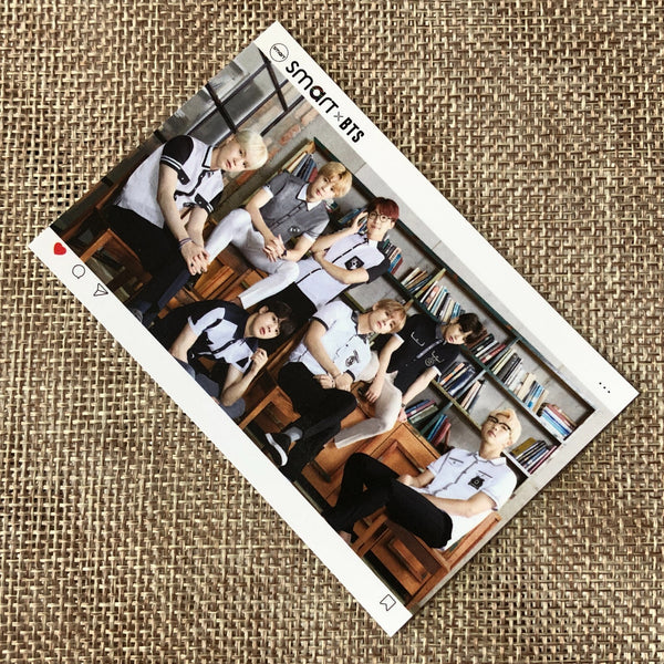 BTS GROUP #11 [ BTS X Smart Uniform ] Official Photocard / New, Rare / Gift