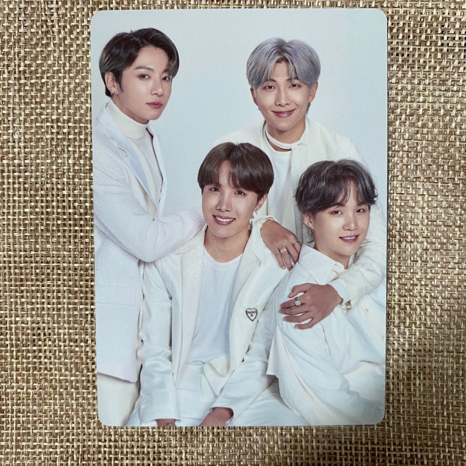 BTS UNIT 1/8 JK RM J-HOPE SUGA [ Map Of The Soul Tour Official Mini Photocard ]