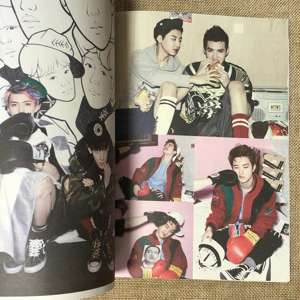 EXO GROUP [ XOXO Photobook ] Official 1st Album KISS Ver / New, Rare / Gift