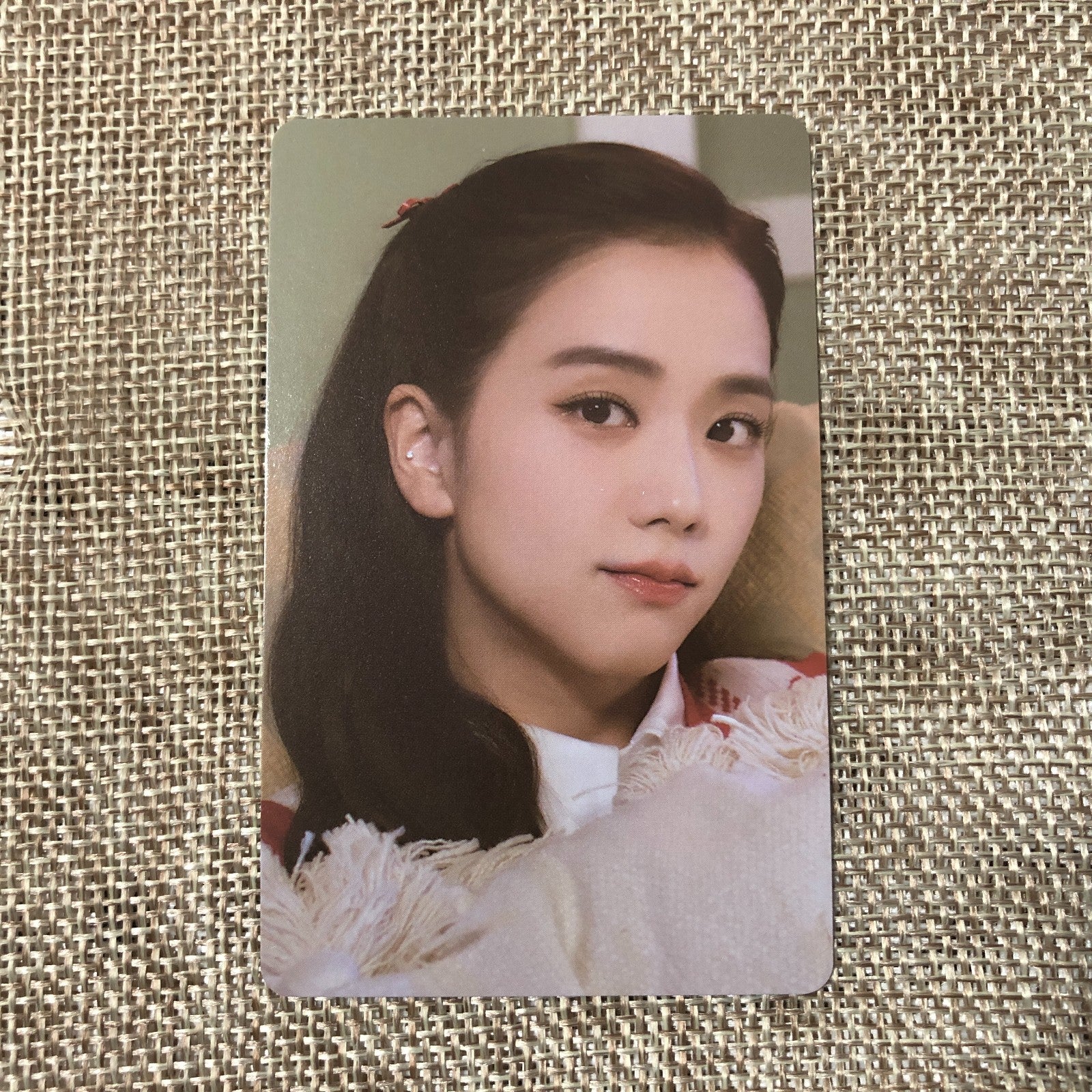 BLACKPINK JISOO #1  [THE GAME Photocard Collection] Christmas Ed / New, Rare/G