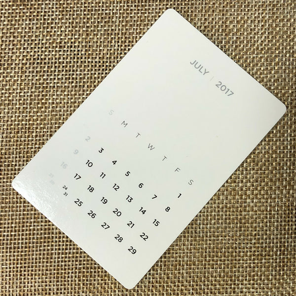 EXO SUHO [2017 Season's Greetings] Official Mini Calendar Photocard / New / Gift