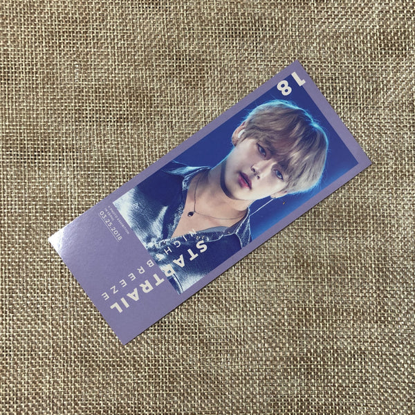 BTS V Taehyug [ STARTRAIL Exhibition ] Official Photo Ticket / New, Rare/ Gift