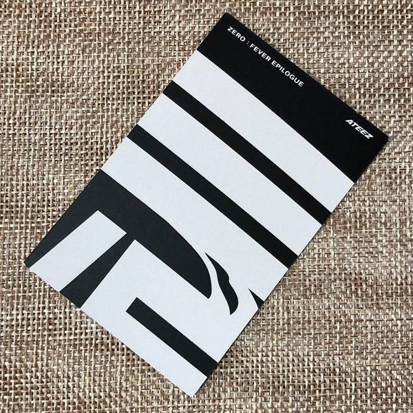 ATEEZ SAN [ Zero : Fever Epilogue ] Official Photocard, A Ver. / New / Gift