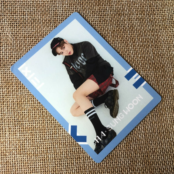 WANNA ONE HA SUNGWOON [ TO BE ONE ] Official Photocard, Sky ver. / New / Gift
