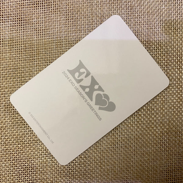 EXO CHANYEOL #2 [2024 Season's Greeting] Official Photocard, POB / New, Rare /+G