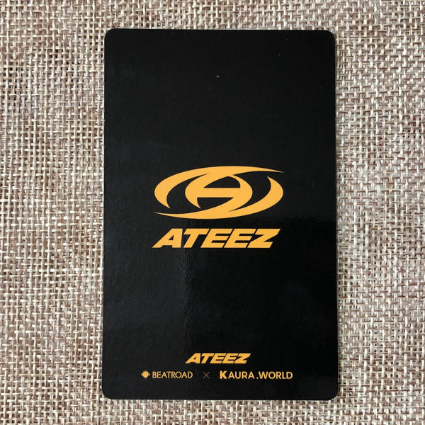 ATEEZ YUNHO [THE WORLD EP.1 : MOVEMENT Beatroad POB] Official Photocard, B /+G