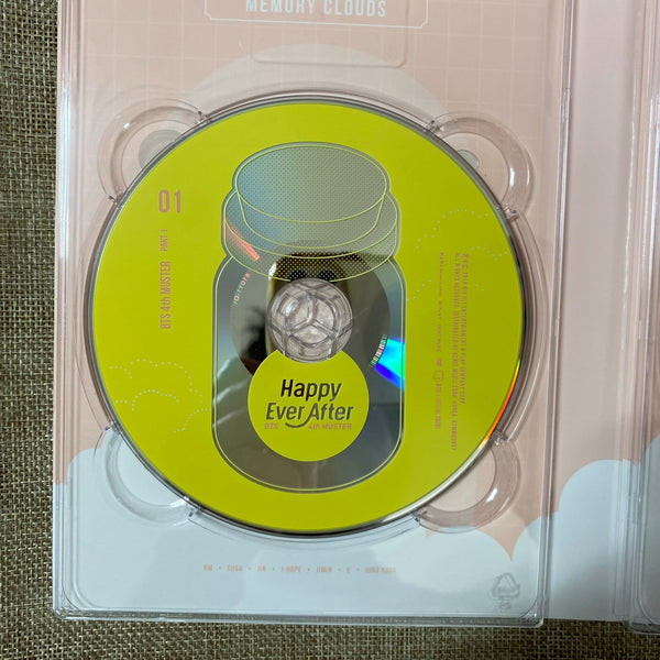BTS [ 4th Muster Happy Ever After ] Official DVD (En, Ko, Ch) Set No PC/ Mint /G