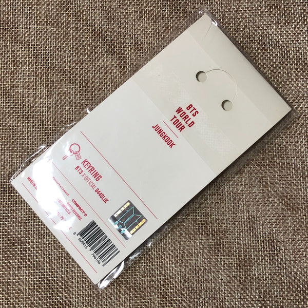 BTS JUNGKOOK [ World Tour Love Yourself Seoul ] Official Keyring / New / Gift