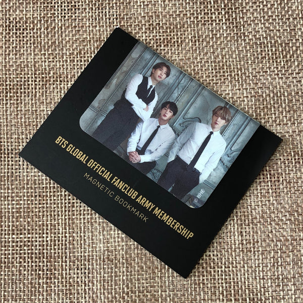 BTS [GLOBAL OFFICIAL FANCLUB 7th ARMY MEMBERSHIP KIT] Magnet Bookmark / Gift