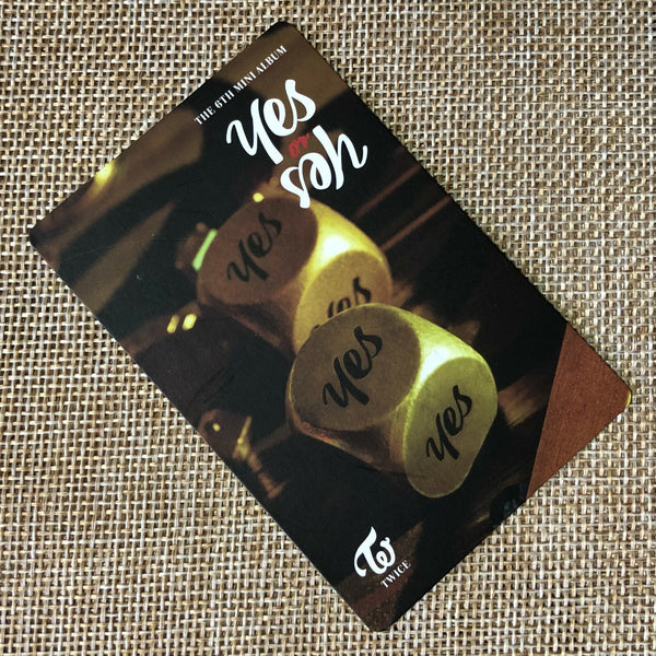 TWICE MINA #2 [ YES or YES Pre-Order ] Official Photocard / New / Gift