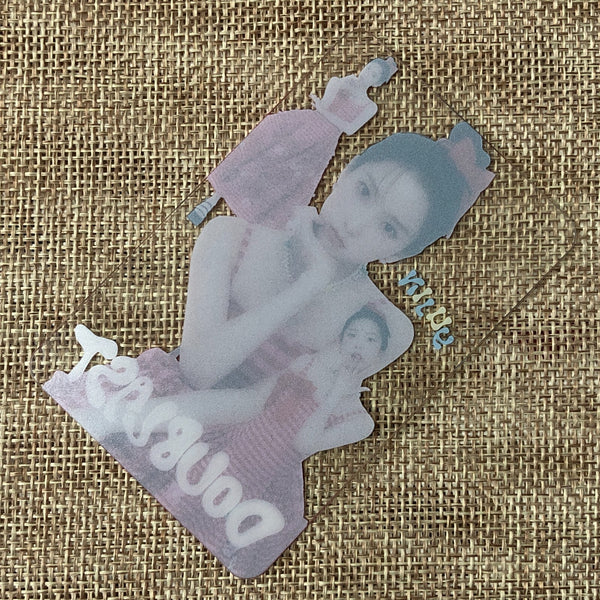 KEP1ER YUJIN [ DOUBLAST ] Official Clear Photocard, 2nd Mini / New / Gift
