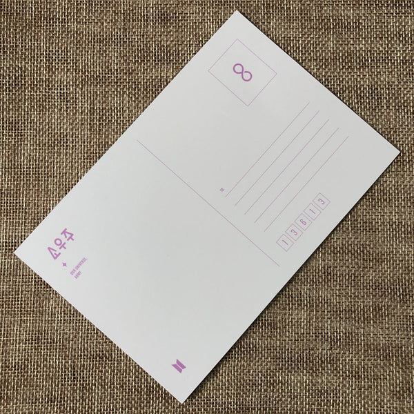 BTS V TAEHYUNG [ 2021 Muster SOWOOZOO ] Official Hologram Postcard / New / Gift