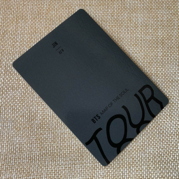 BTS JIN 2/8 [ Map Of The Soul Tour ] Official Mini Photocard / New / Gift