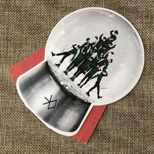 EXO GROUP [ Miracles in December ] Official Snowglobe Standee / New / Gift