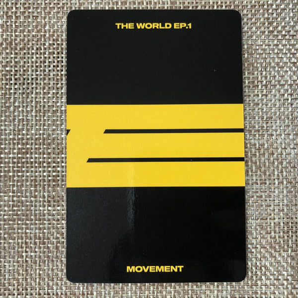 ATEEZ SEONGHWA [THE WORLD EP.1 : MOVEMENT] Official Photocard, Diary Limited /+G
