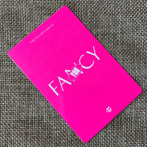 TWICE JEONGYEON [ FANCY YOU ] Official Pre-Order Photocard, B Ver. / New / Gift