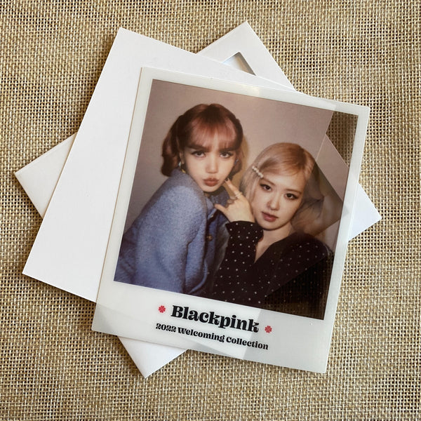 BLACKPINK ROSE LISA [2022 Season's Greetings Weverse] Official Polaroid PC