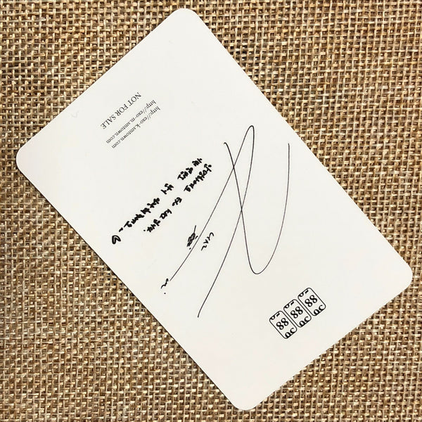 EXO KAI [ Lotto ] Official Photocard, 3rd Album / New, Rare / Gift