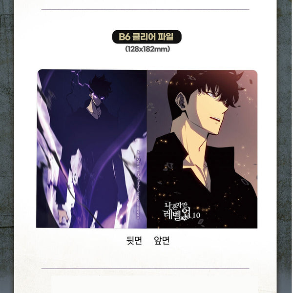 Solo Leveling Vol. 10 Limited Edition / Korean Webtoon Manhwa Manga Comic / Gift