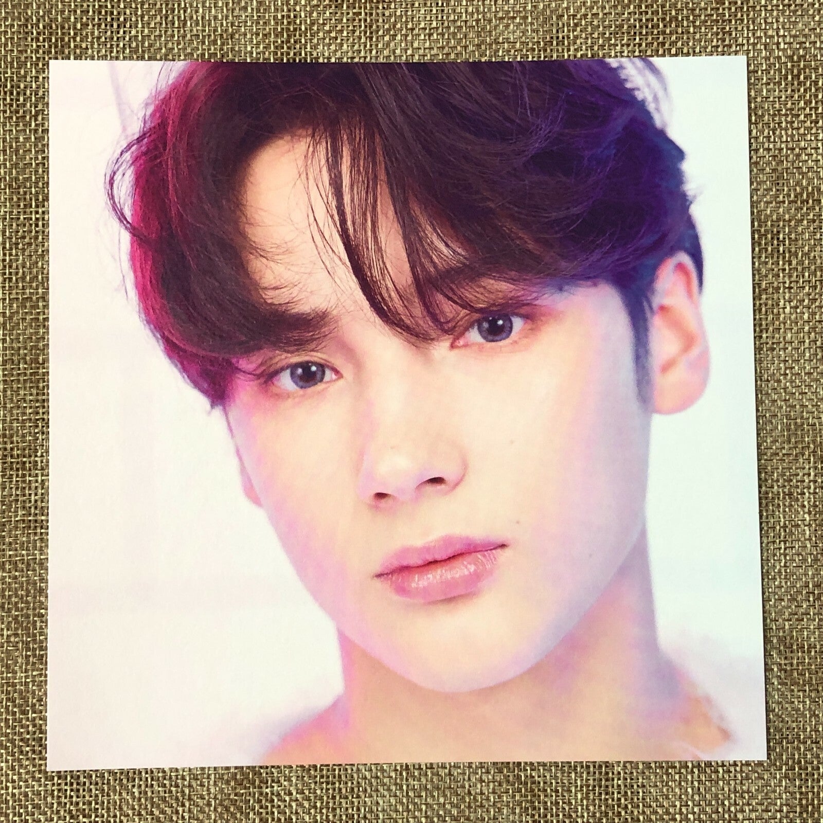 TXT HUENINGKAI [MINISODE 1 BLUE HOUR] Official Photocard Postcard, VR Ver. /+G
