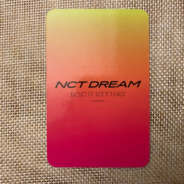 NCT DREAM JAEMIN [Best Friend] Official Trading Photocard, Japan POB MUMO / Gift