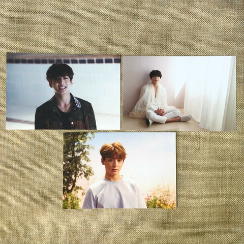 BTS JUNGKOOK #17 [Oh, always Exhibition] Official Live Photo Set of 3 / Gift