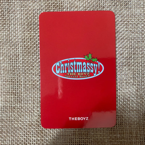 THE BOYZ SANGYEON [Christmassy! MD Sticker Pack] Official Photocard / New / Gift