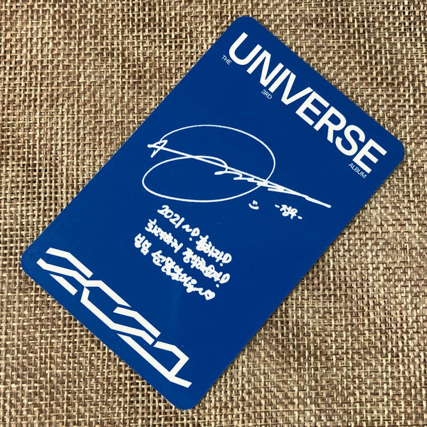NCT 2021 JUNGWOO [UNIVERSE Photobook Ver.] Official Photocard, 3rd Album / Gift